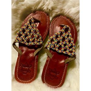 Exquisite Beaded Slippers